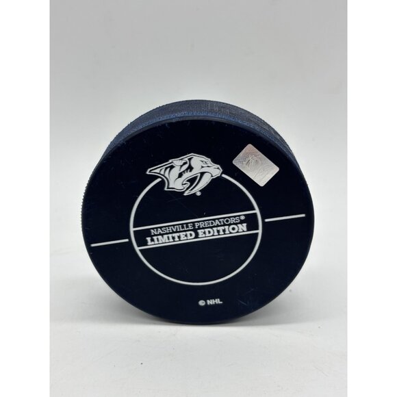 Nashville Predators InGlasco NHL Logo Hockey Puck - Picture 2 of 6